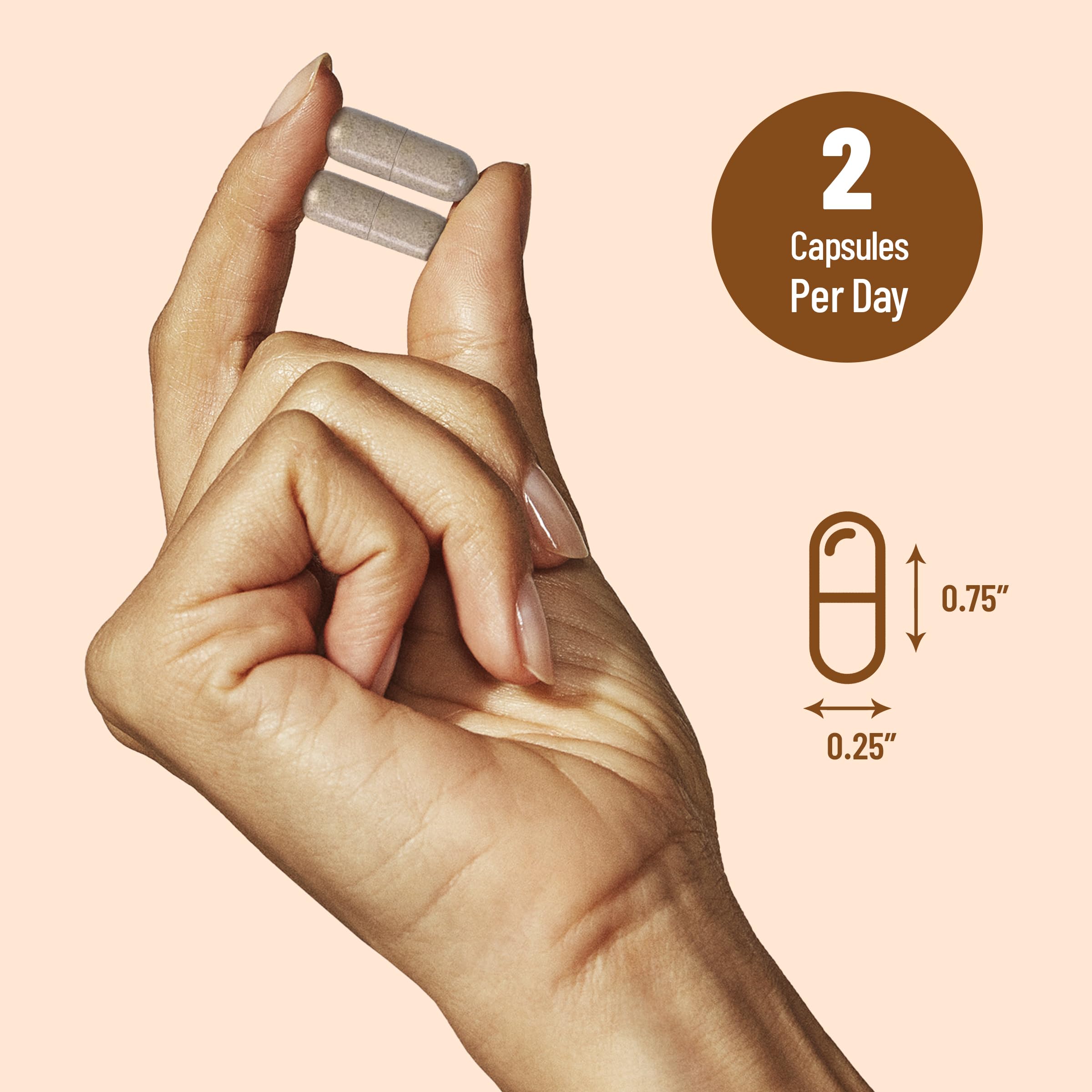 VisiVite pouring capsules shows easy dosing for daily routine