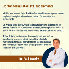 VisiVite vegan VCaps eye supplement for dietary-friendly daily use