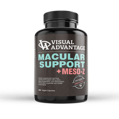 Visual Advantage Macular Support Meso-Z bottle front for daily blue light support
