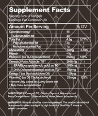 Visual Advantage Tear Support Plus packaging box showcases omega blend for eye wellness.