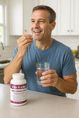 Vita4Life Multi-Standard label detail showcases clean label and natural ingredients