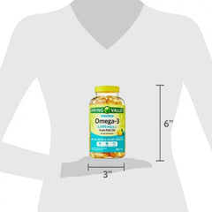 ViT4US omega-3 nutrition facts on label help plan intake.