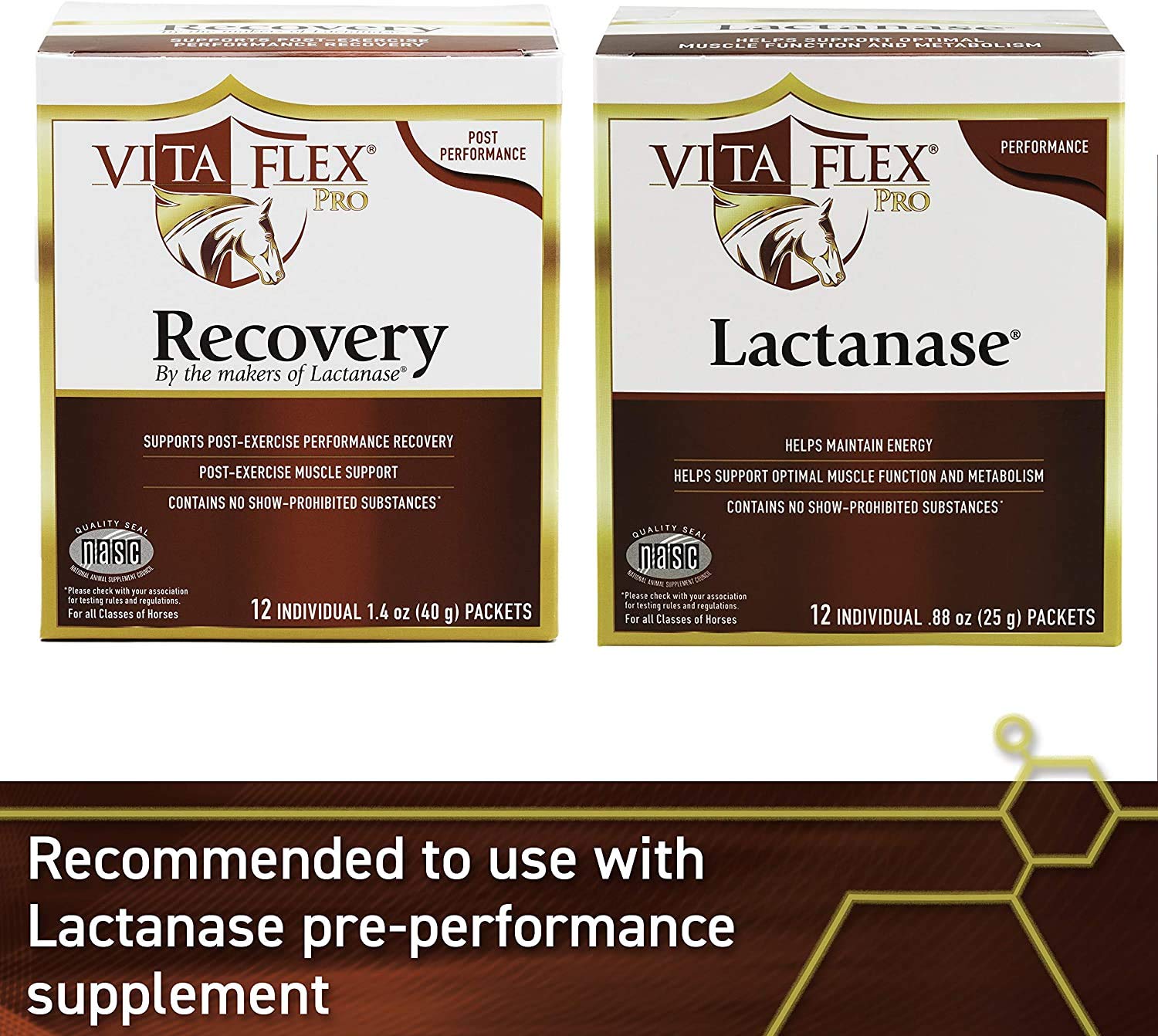 Ingredients list close-up for Vita Flex Lactanase showing energy components.