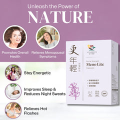 Vita Green Meno Lite mood-balance conveys steadier mood and daily focus.