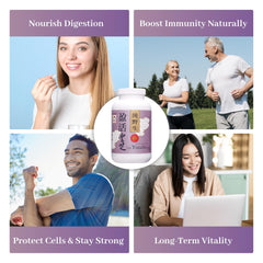 Vita Green Turkey Tail capsules daily-use scene for on-the-go wellness