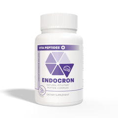 Vita Peptides Endocron capsules closeup for easy daily supplementation