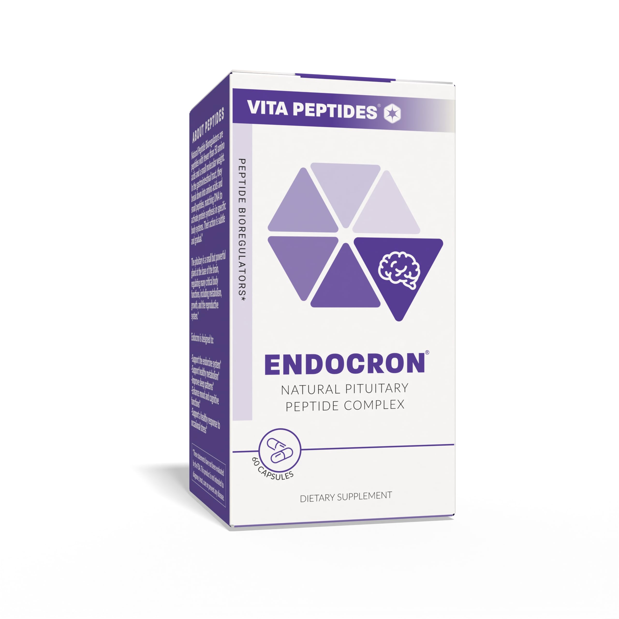 Vita Peptides Endocron packaging display highlighting USA-made quality
