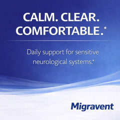 Vita Sciences Migravent packaging for daily wellness routine