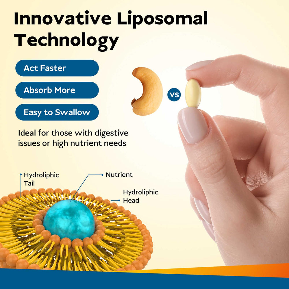 Vita Spark D3 K2 bottle pour demonstrates easy daily dosing.