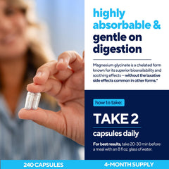 VitaUp vegan capsules offer gentle magnesium for daily support