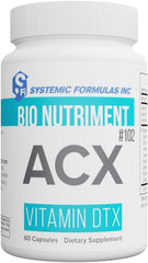 VitaBoost ACX capsules presenting easy-to-take detox support for busy lifestyles