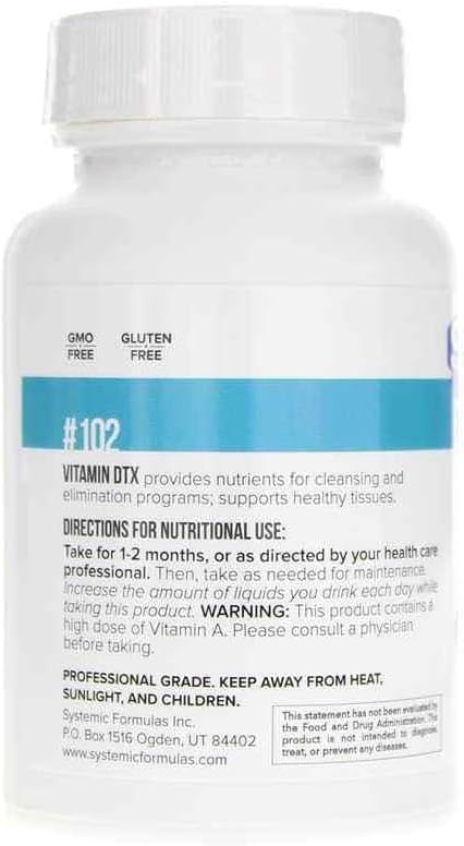 VitaBoost ACX label close-up emphasizing bioavailable nutrients and Vitamin DTX complex