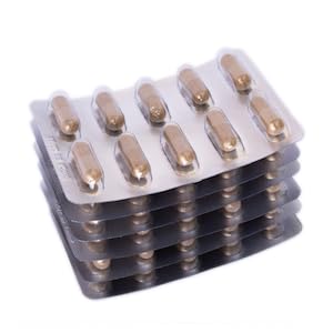 VitaBoost bee pollen capsules visible, signaling a natural energy support option.