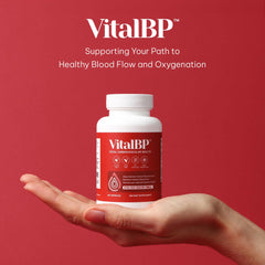 VitalBP D3 K2 capsules emphasize vitamin synergy for arterial health.