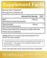 VitaCosmoX serving suggestion shows two capsules per dose.