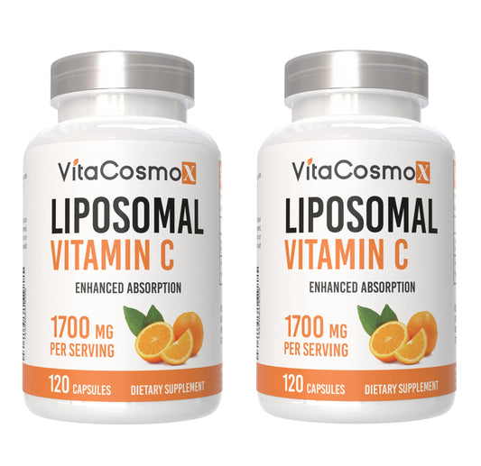 VitaCosmoX Liposomal Vitamin C bottle front for everyday wellness