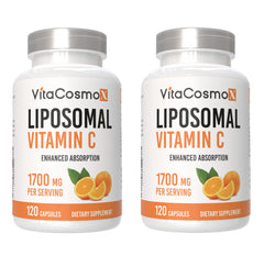 VitaCosmoX Liposomal Vitamin C bottle front for everyday wellness