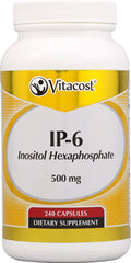Vitacost IP-6 bottle pour for a simple daily supplement routine.