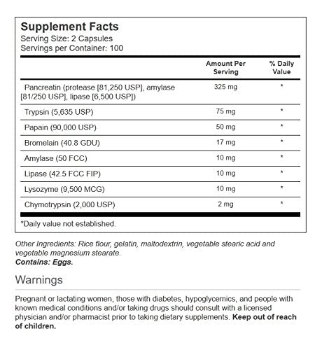 Vitacost Mega Digestive Enzymes capsules arranged for easy swallowing and digestion support