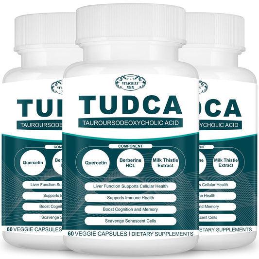VITACRLLYNMN 2200mg TUDCA bottle for liver support.