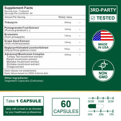 VITACRLLYNMN Tributyrin capsules pour demonstrating convenient daily supplementation.