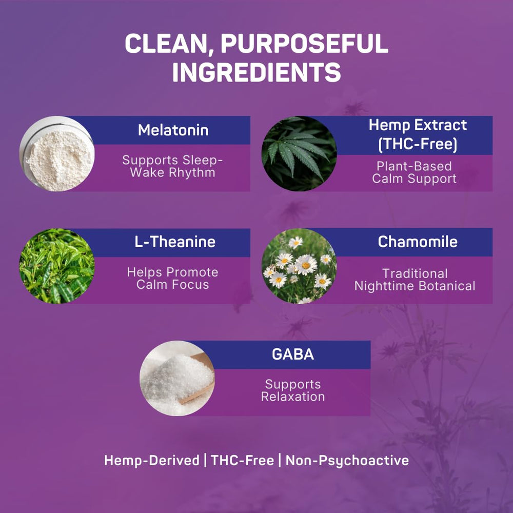 VitaDreamz vegan non-GMO gummies pack showing clean label quality