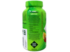 Vitafusion calcium gummy pack featuring two 100-count bottles in a single pack