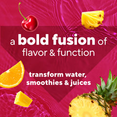 Vitafusion Hydraboost scoop measuring demonstrates precise serving for easy nutrition.