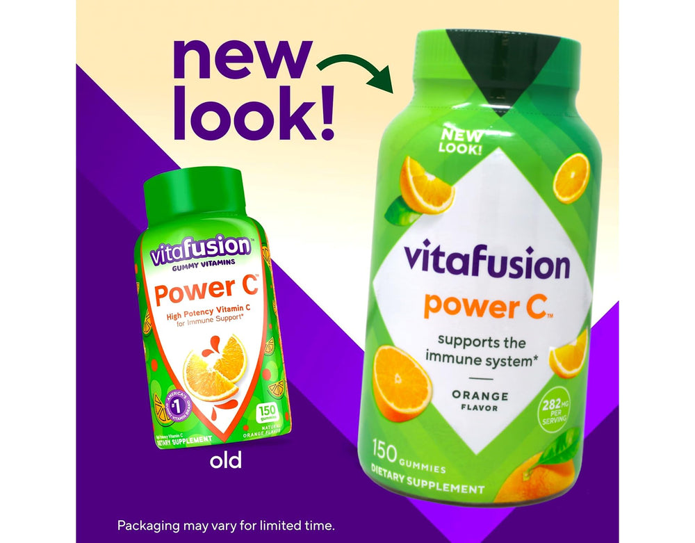Lab-tested Vitafusion Power C ensures quality and potency.