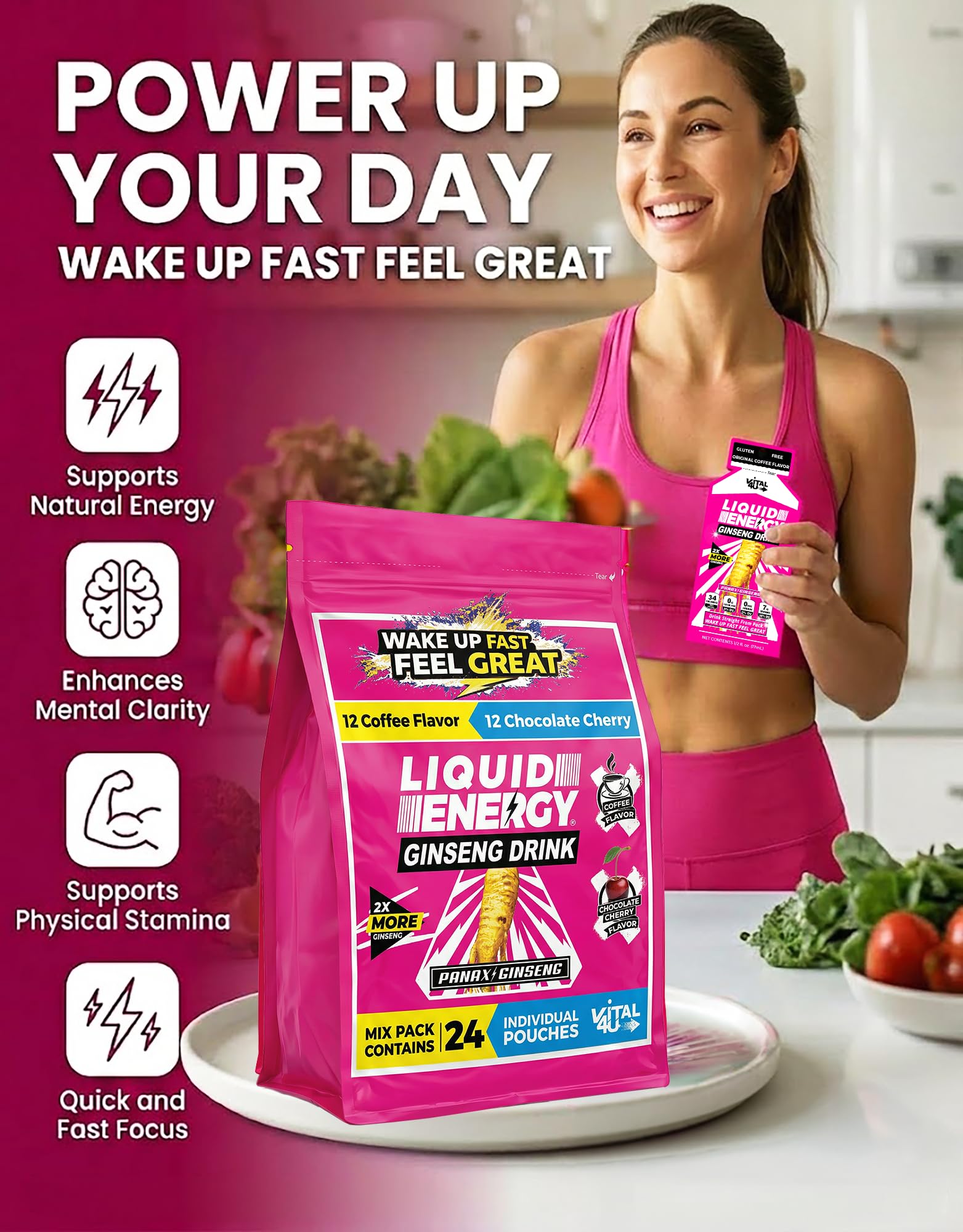 VITAL 4U 24-count pack for convenient stocking