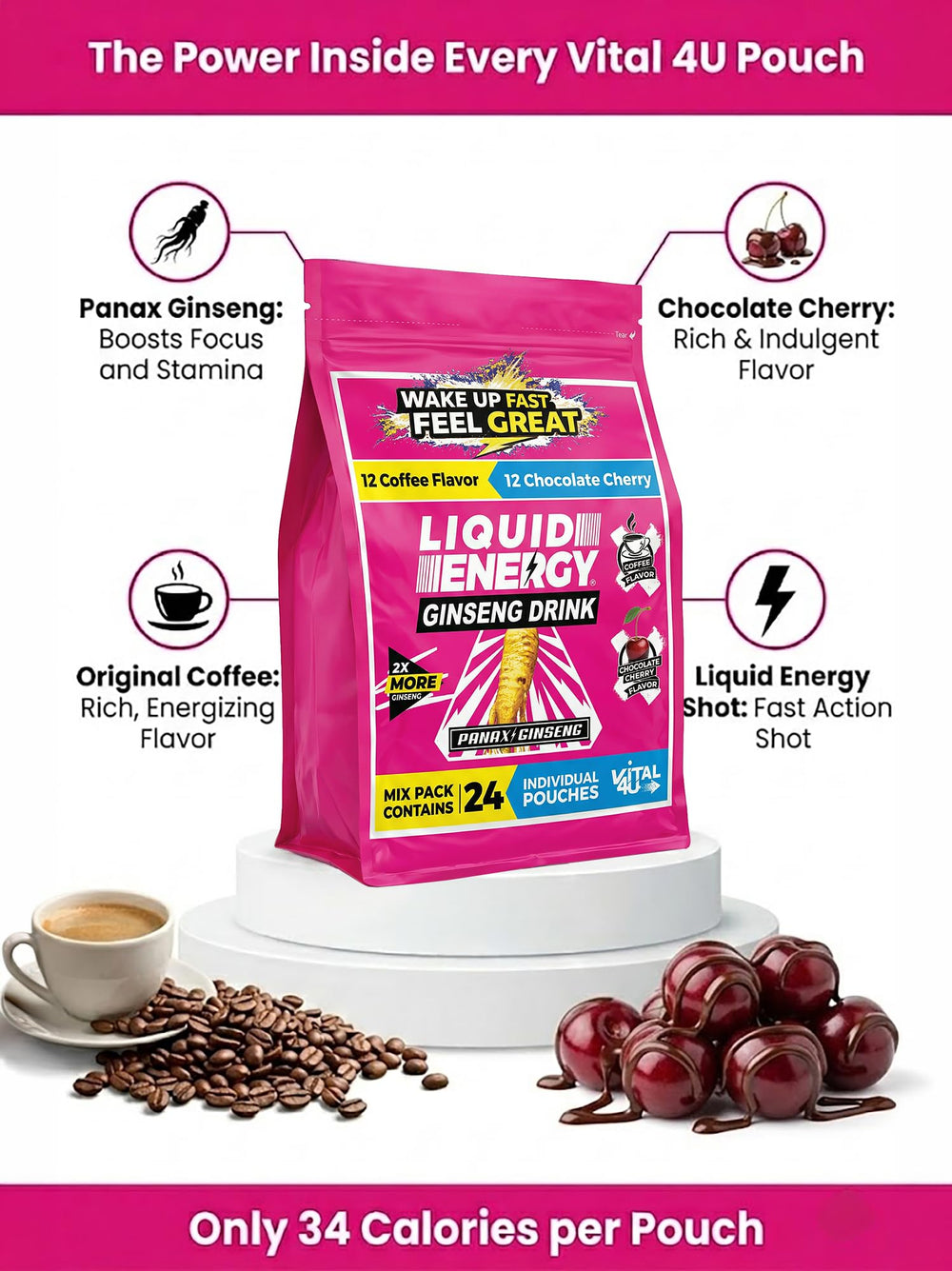 VITAL 4U usage during workout for quick energy