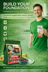 VITAL 4U packets closeup showing convenient daily servings.