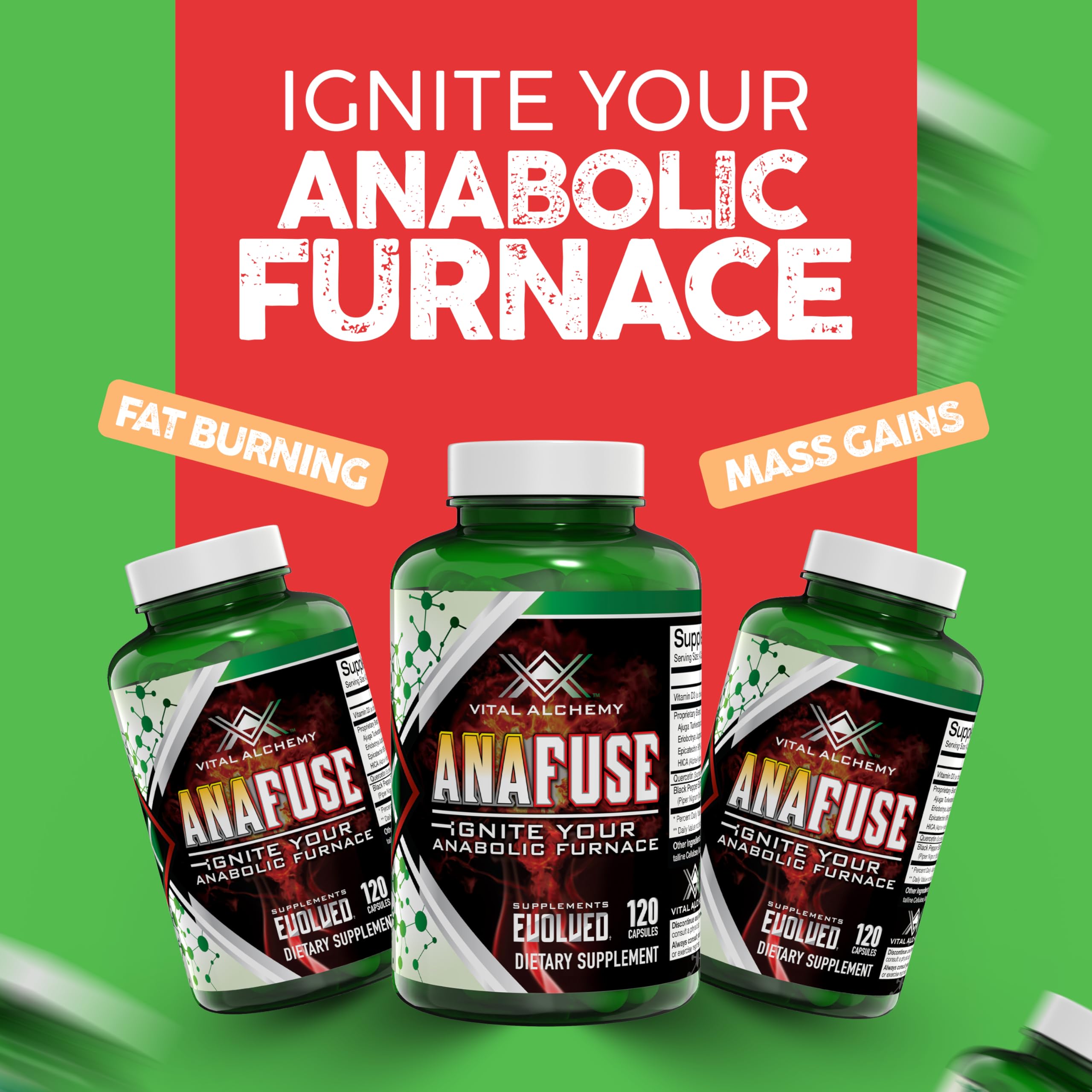 Vital Alchemy Anafuse black pepper extract image underscores enhanced nutrient absorption benefits.
