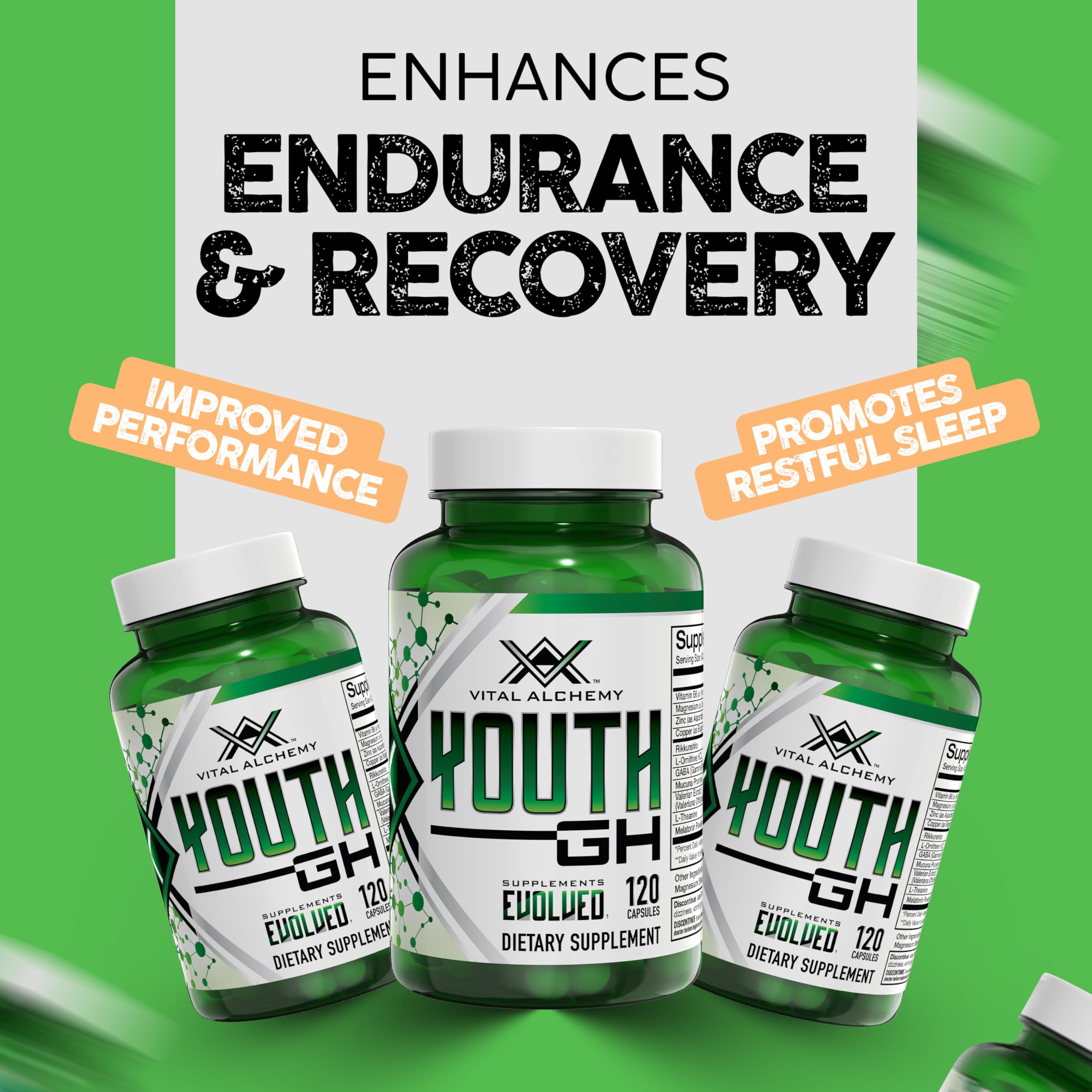 Vital Alchemy Youth capsule in hand ready for your daily routine.
