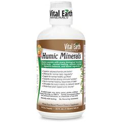 Vital Earth Minerals humic minerals bottle for daily hydration