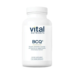 Vital Nutrients BCQ bottle pour for easy daily dosing supporting joints and sinuses
