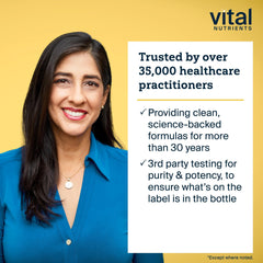 Vital Nutrients Menopause Support pill tray close-up for easy dosing