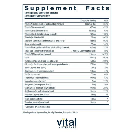 Close-up of capsules highlights a gentle, bioavailable citrate/malate mineral blend.