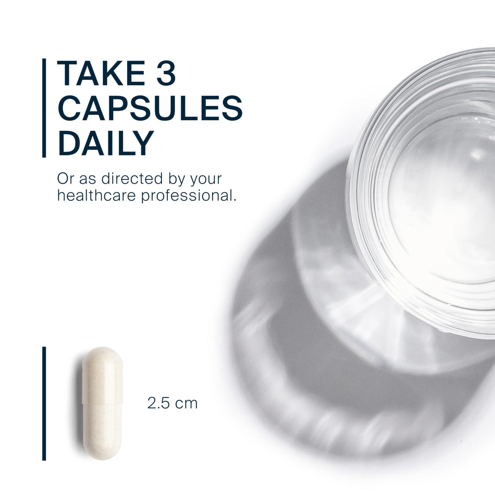 Label detail emphasizes hypoallergenic, non-GMO, clean supplement formula.
