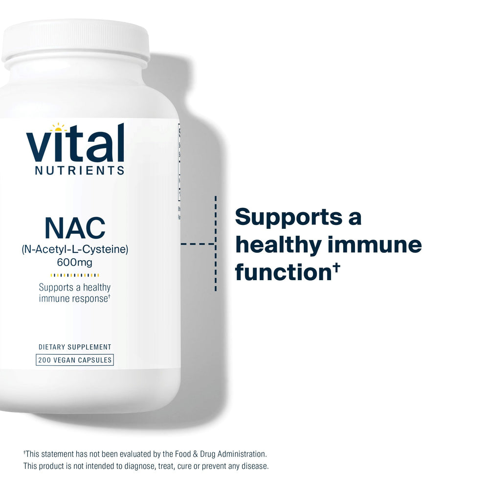 Vital Nutrients NAC 600mg usage at desk encourages daily wellness habits.