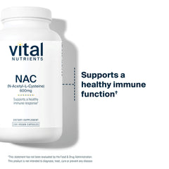 Vital Nutrients NAC 600mg usage at desk encourages daily wellness habits.