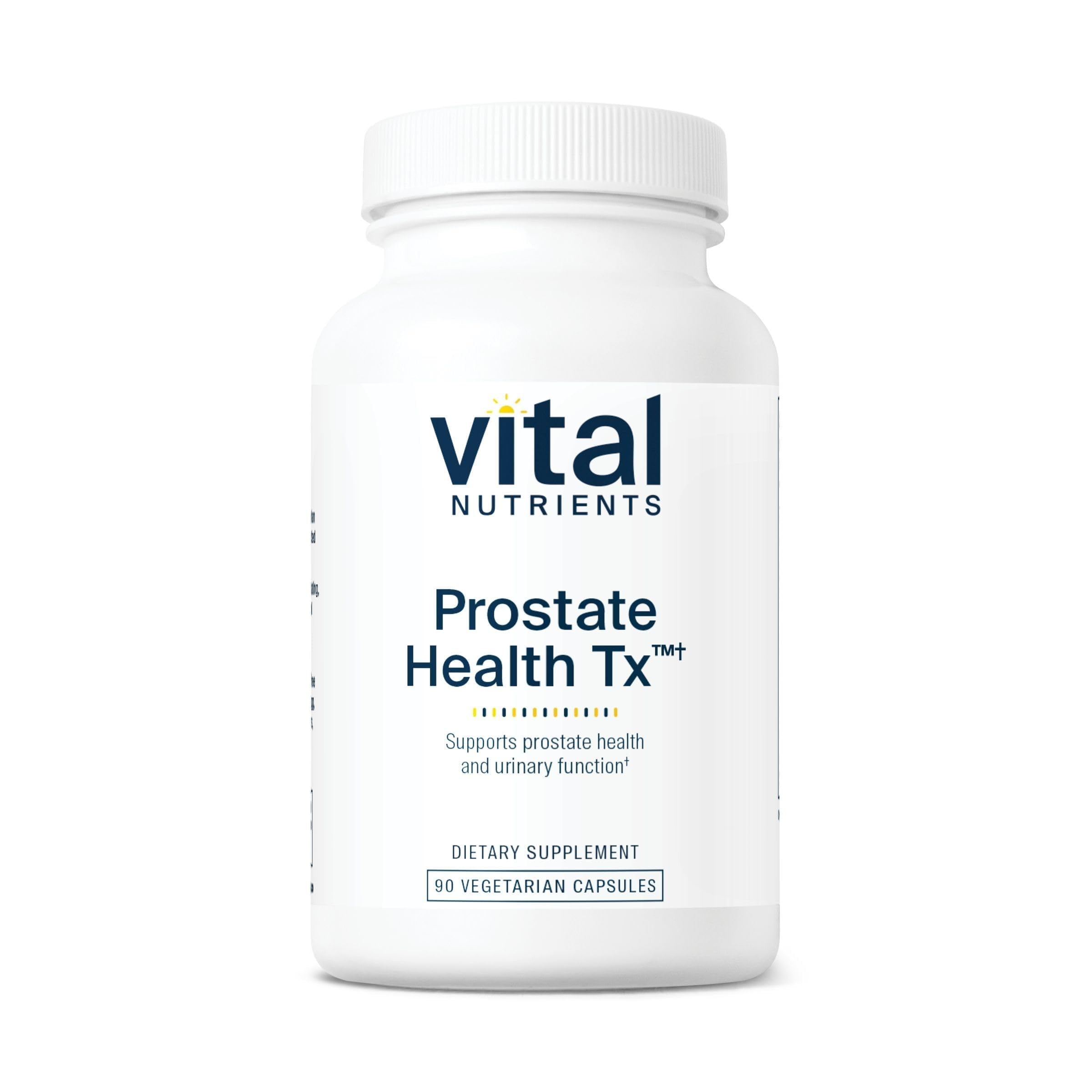 Vital Nutrients Prostate Health Tx bottle for daily wellness support.