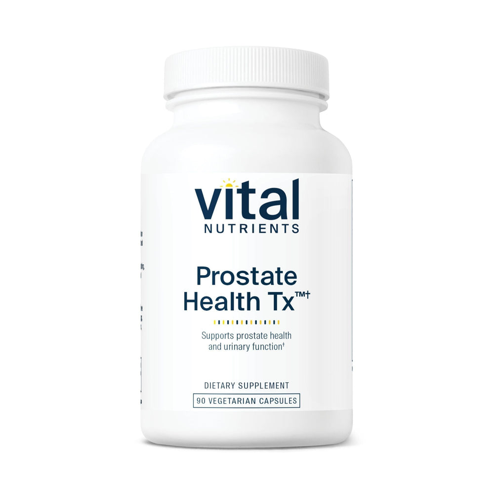 Vital Nutrients Prostate Health Tx bottle for daily wellness support.