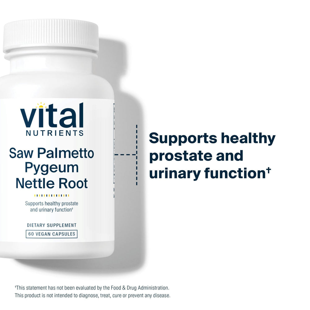 Vital Nutrients prostate support in daily use for balanced urinary rhythms.