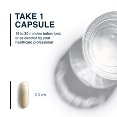 Vital Nutrients Sleep and Recover on nightstand invites a calming bedtime routine.