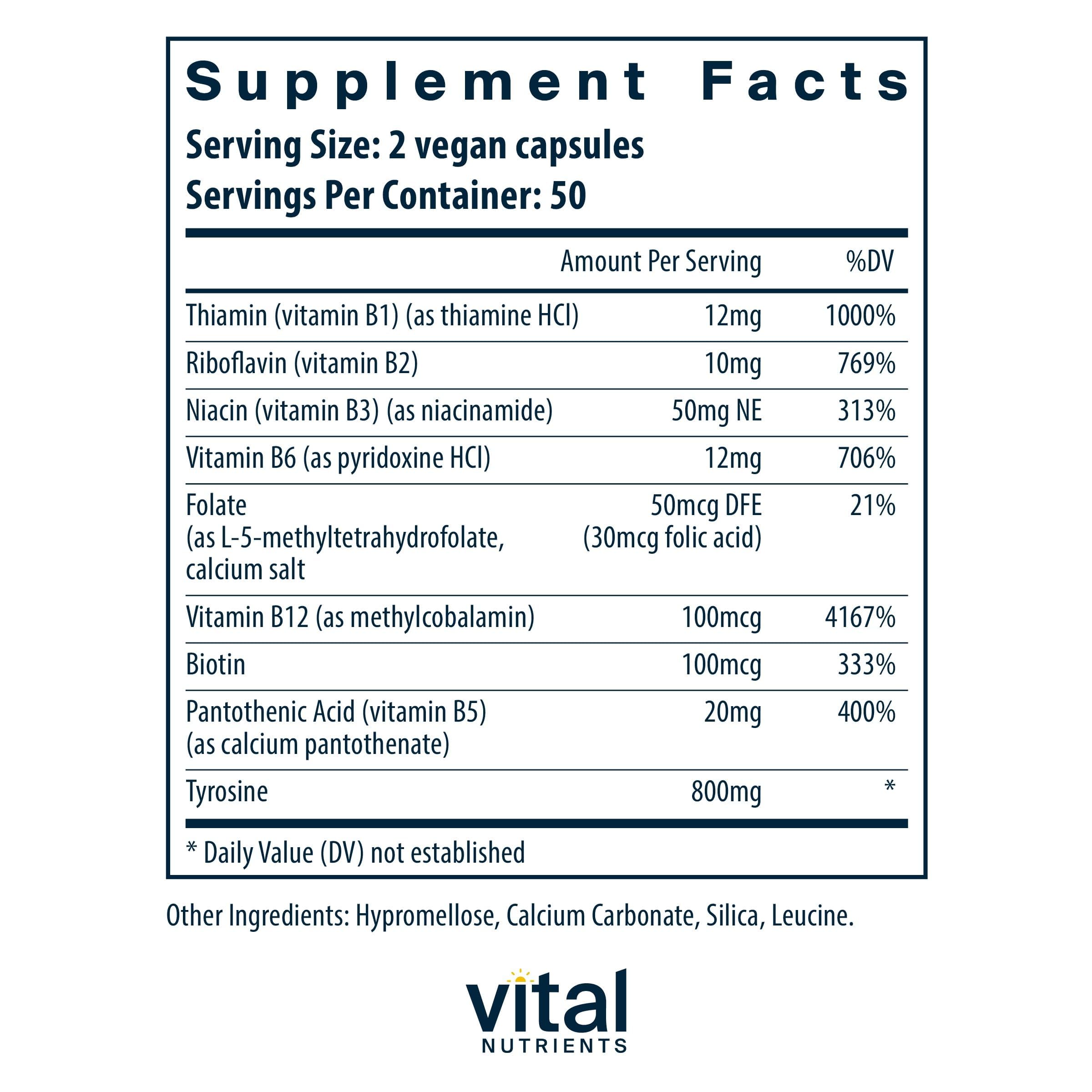 Vital Nutrients capsules closeup showing compact daily capsules for easy use