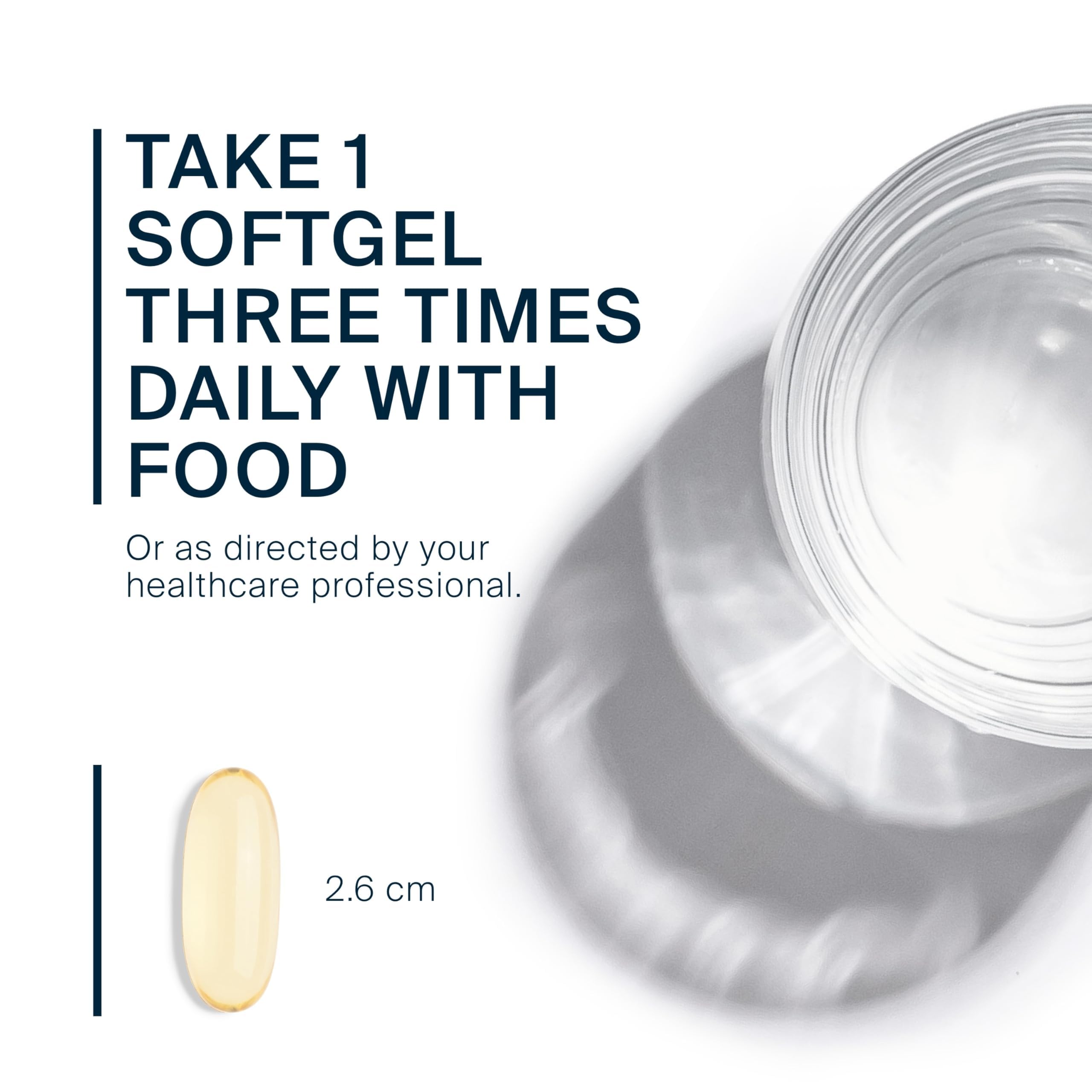 Vital Nutrients Ultra Pure Fish Oil 700 lemon flavor image conveys fresh taste and palatable daily use