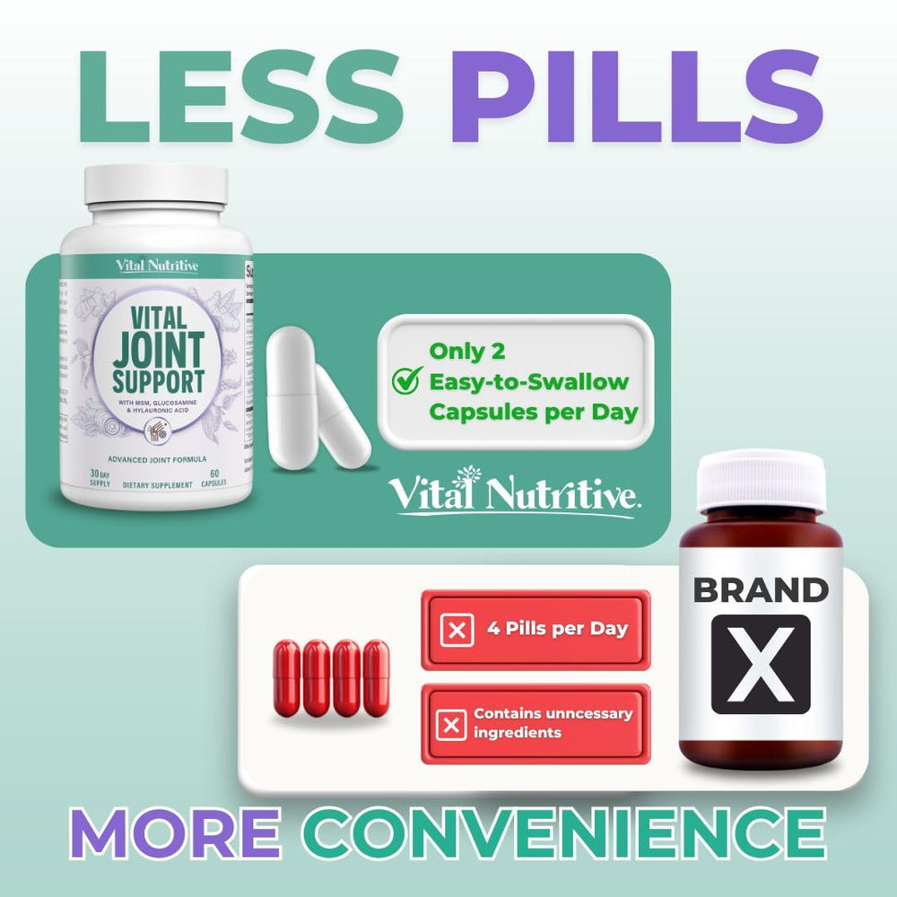 VITAL NUTRITIVE daily-use scene encourages a regular mobility routine.