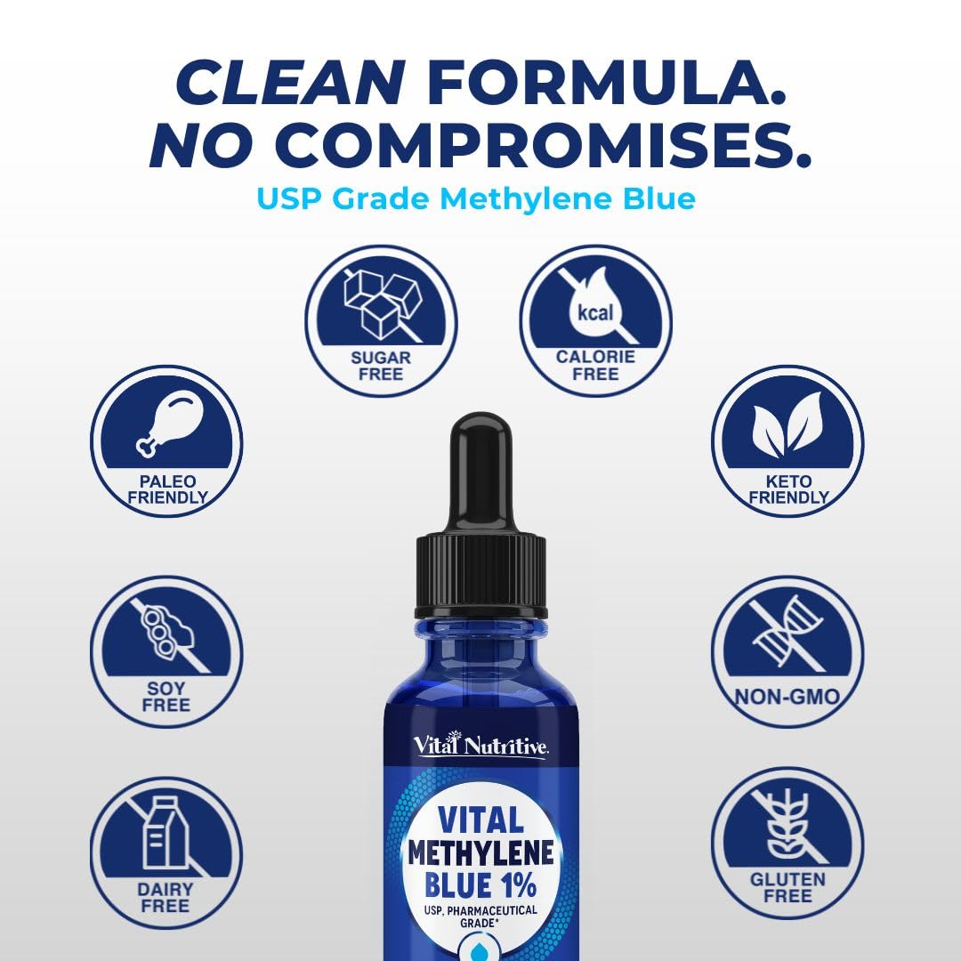 Vital Nutritive Methylene Blue Drops daily routine focus use case