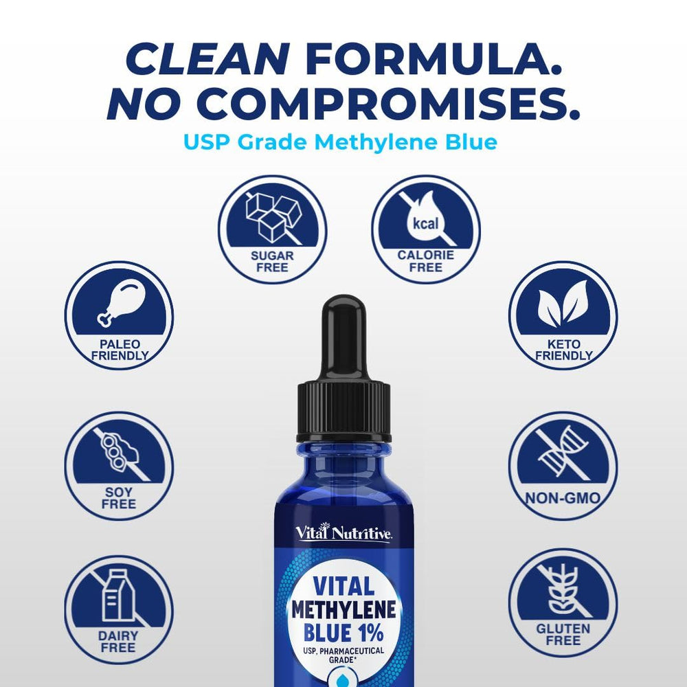 Vital Nutritive Methylene Blue Drops daily routine focus use case